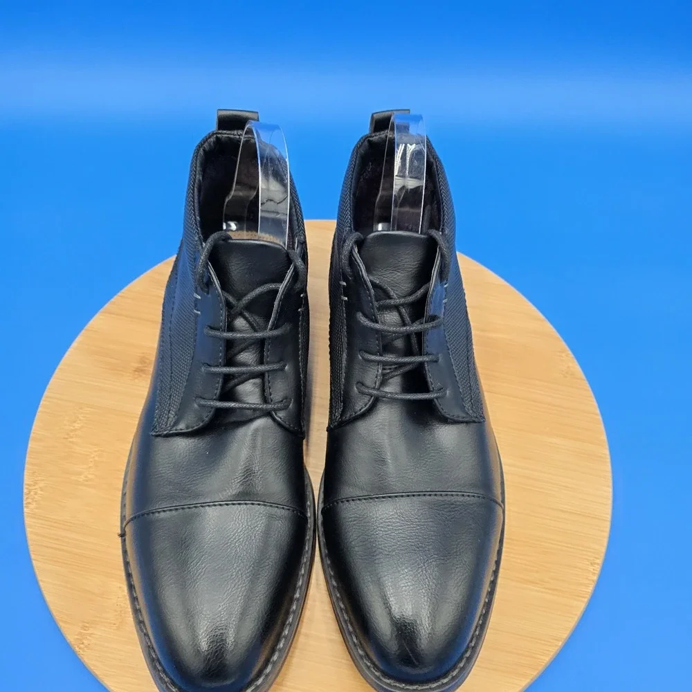 Madden‎ JAYYZ Black Chukka Boots Dress Shoes Mens 8.5 EUC